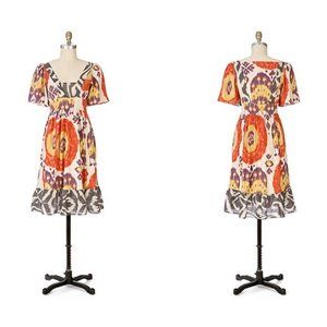 Anthropologie C. Keer Persian Moon Dress, size M